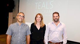 אירוע TEALS - אלון חיימוביץ', אתי בן זאב, דניאל סאעת, צילום: אביב גוטליב